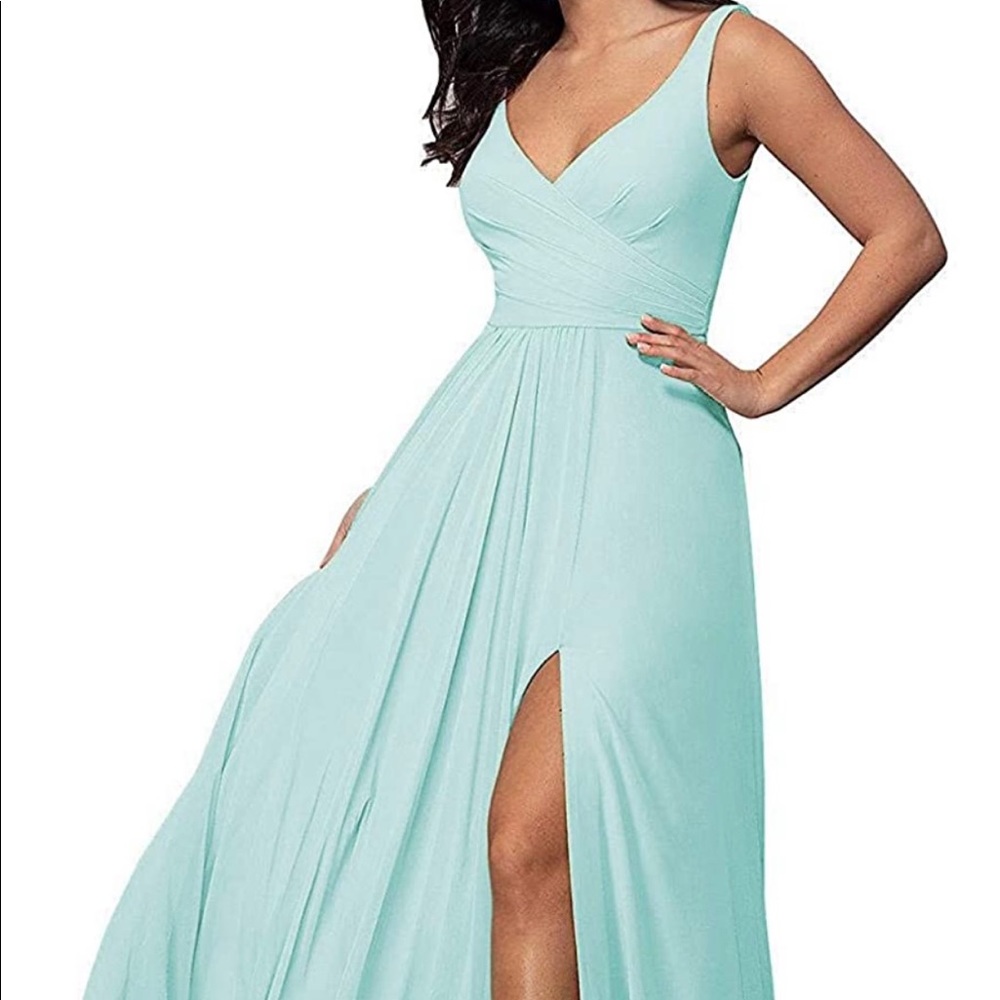 NEW Long Chiffon Bridesmaid/Prom/Formal Dress